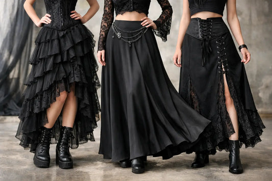 12 Best Gothic Maxi Skirts to Wear Now