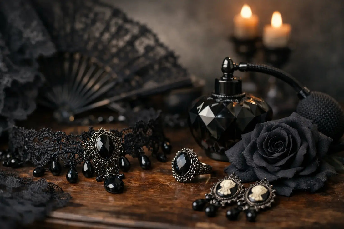 Victorian Goth Accessories With Dark Romance