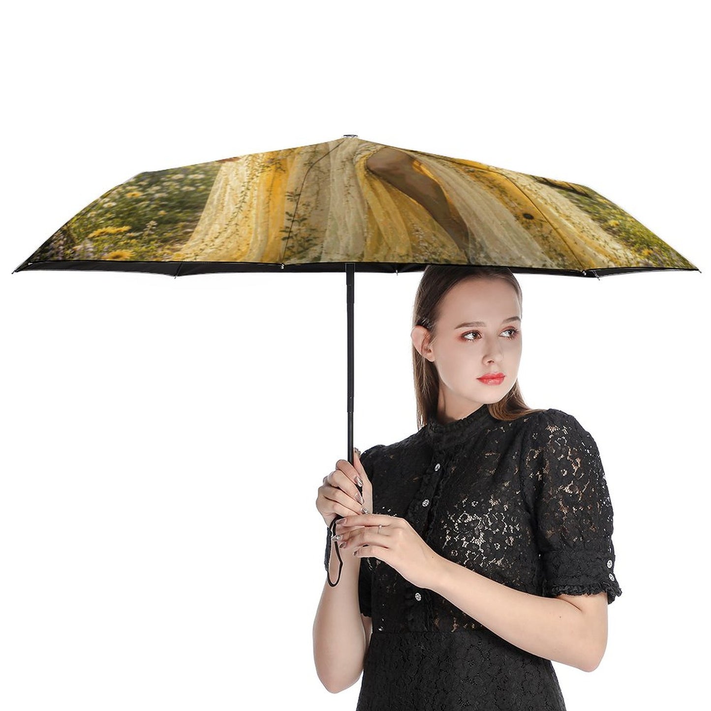 Tri-fold Automatic Umbrella