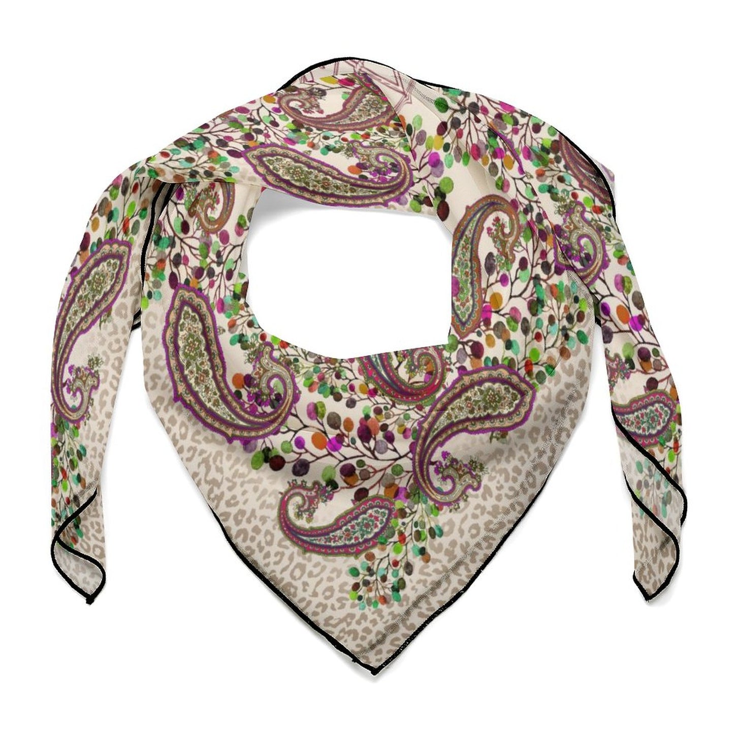 Winter Berry Paisley Scarf Women's Scarf NZ215