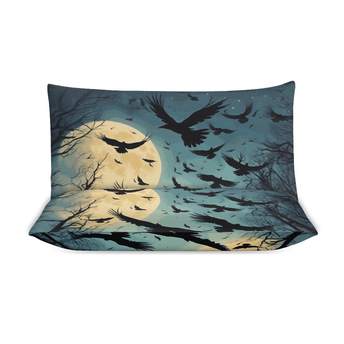 3-Piece Bedding Set-102"x90"/ 259x229cm (Dual-sided Printing)