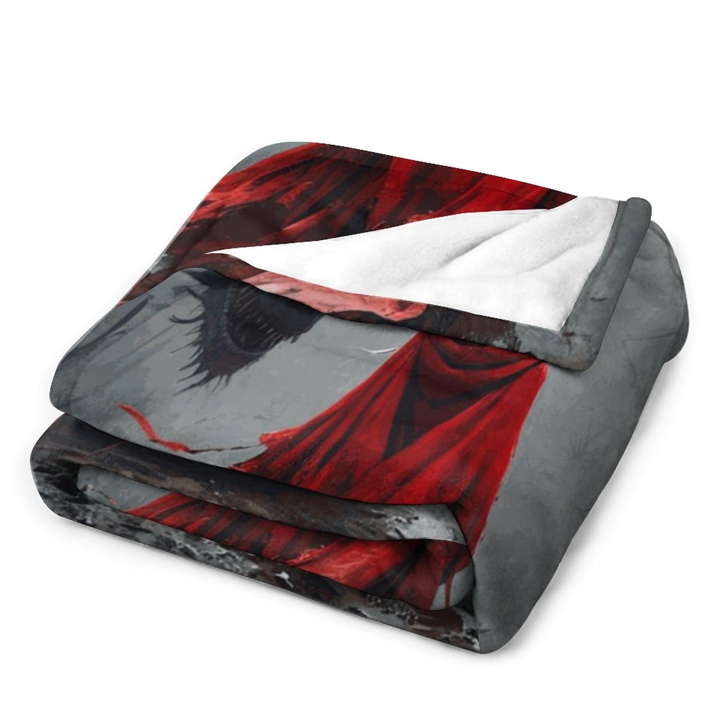 Mystical Dragon and Aelin 250gsm Flannel Throw Blanket-60"x80"