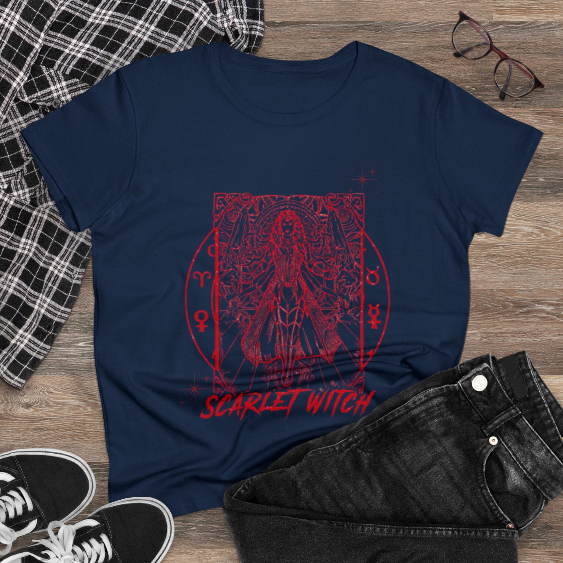 Scarlet Witch Tshirt, Witch Gift - The Witchy Gypsy