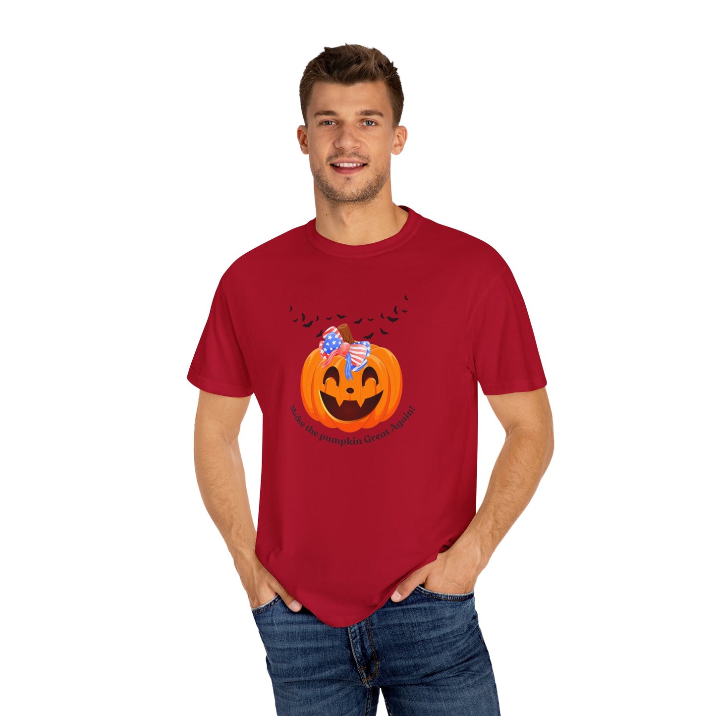 Make the Pumpkin great again! 2 Unisex Garment-Dyed T-shirt