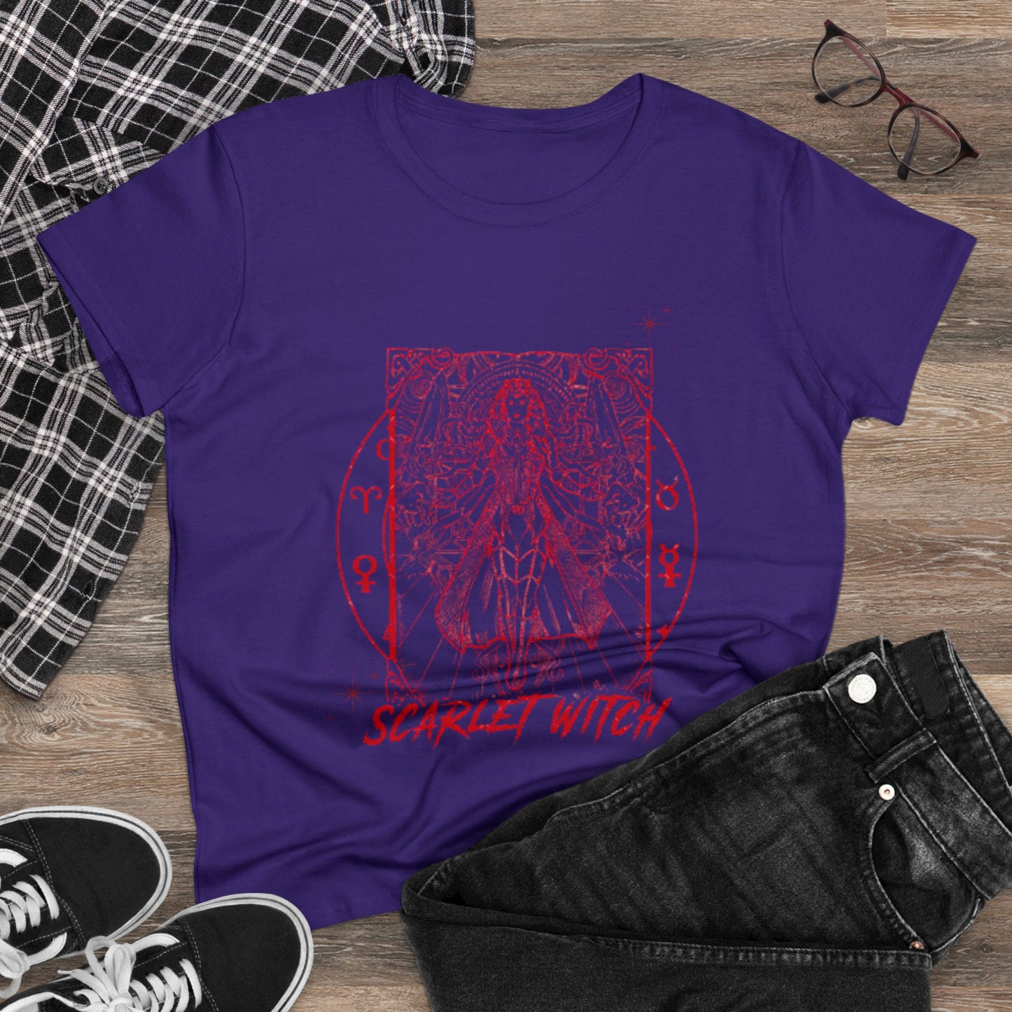 Scarlet Witch Tshirt, Witch Gift - The Witchy Gypsy