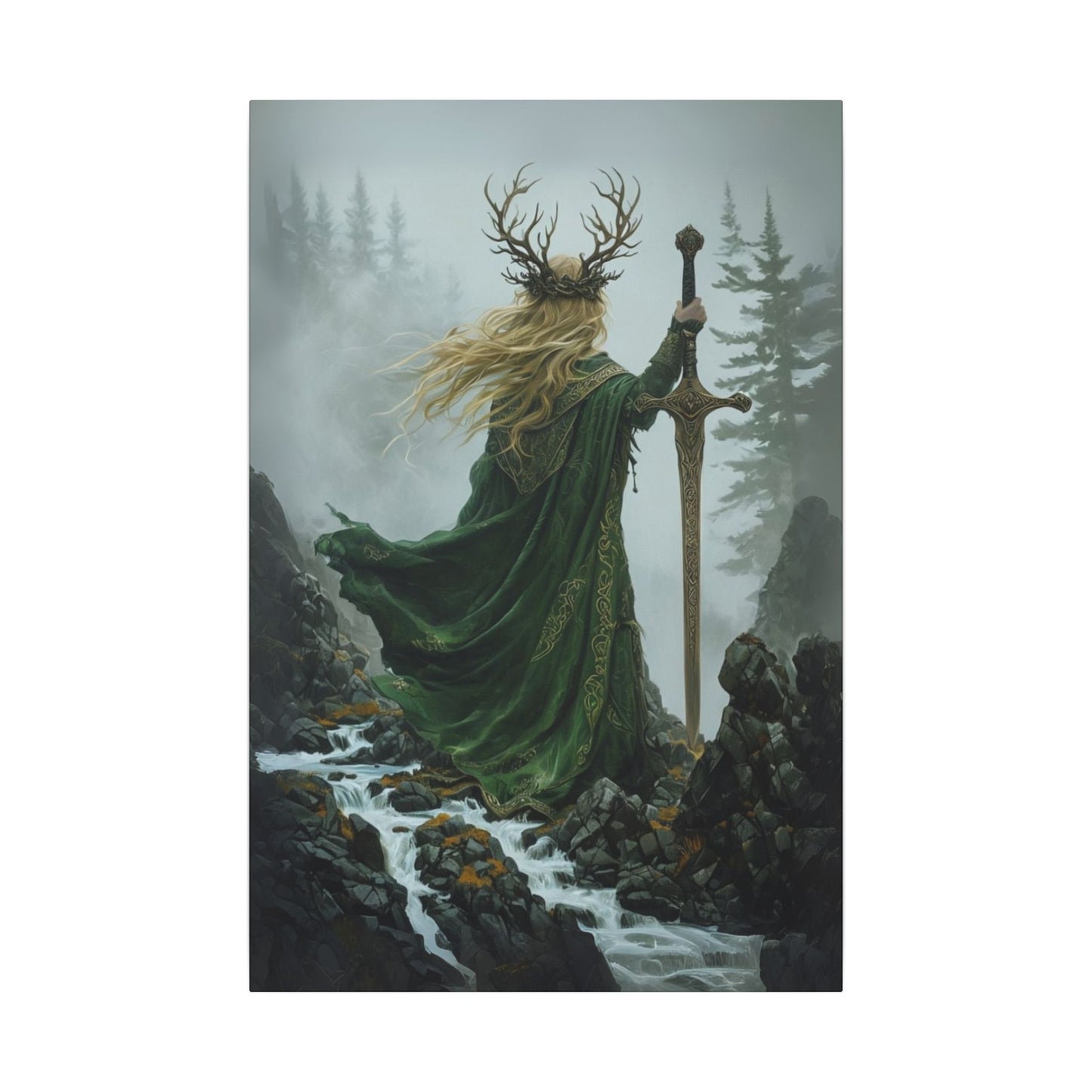 Mystic Woman, Aelin Throne of Glass - Sarah J Maas Inspired Reading Nook Decor