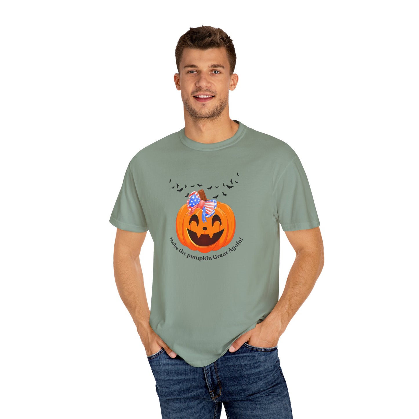 Make the Pumpkin great again! 2 Unisex Garment-Dyed T-shirt