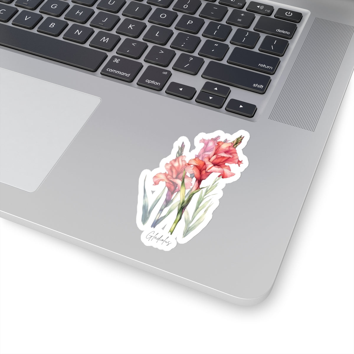 August Gladiolus Birth flower  Kiss-Cut Stickers