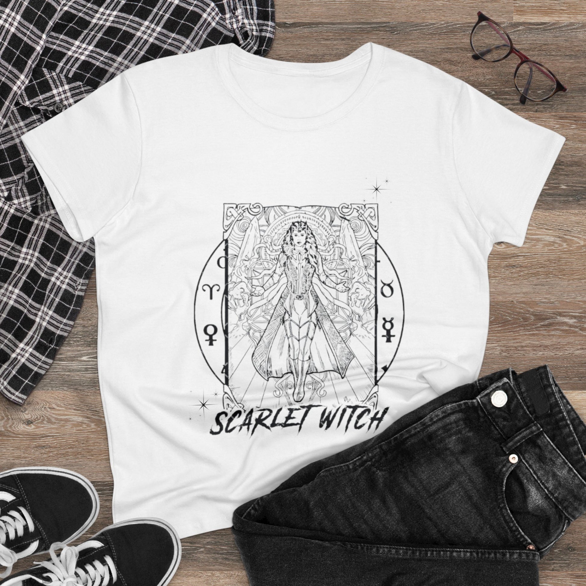 Scarlet Witch Tshirt, Witch Gift - The Witchy Gypsy