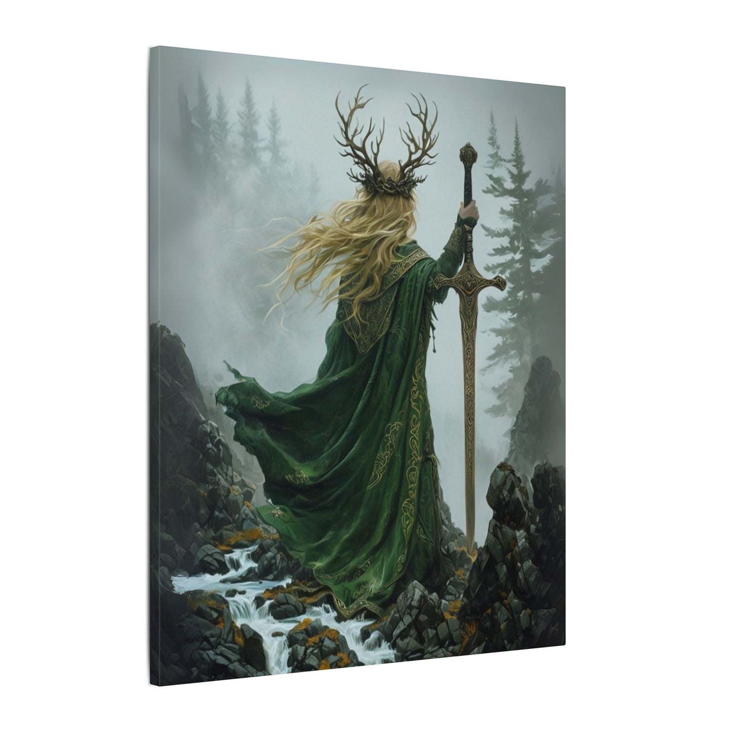 Mystic Woman, Aelin Throne of Glass - Sarah J Maas Inspired Reading Nook Decor