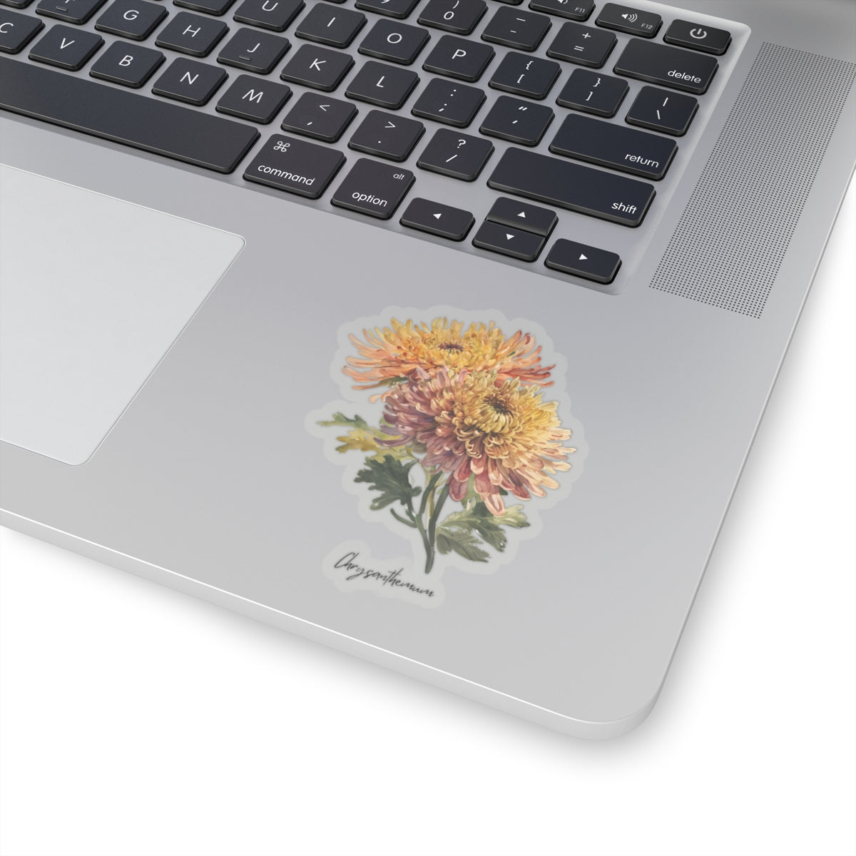 November Chrysanthemum Birth flower Flower Kiss-Cut Stickers