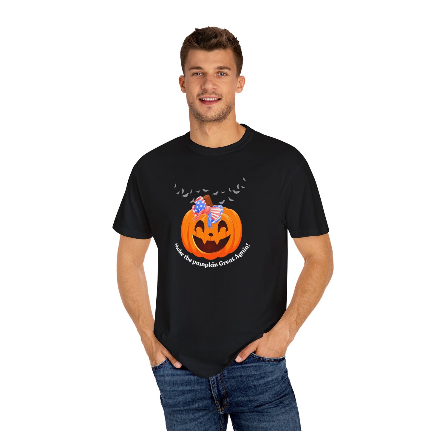 Make the Pumpkin great again! Unisex Garment-Dyed T-shirt