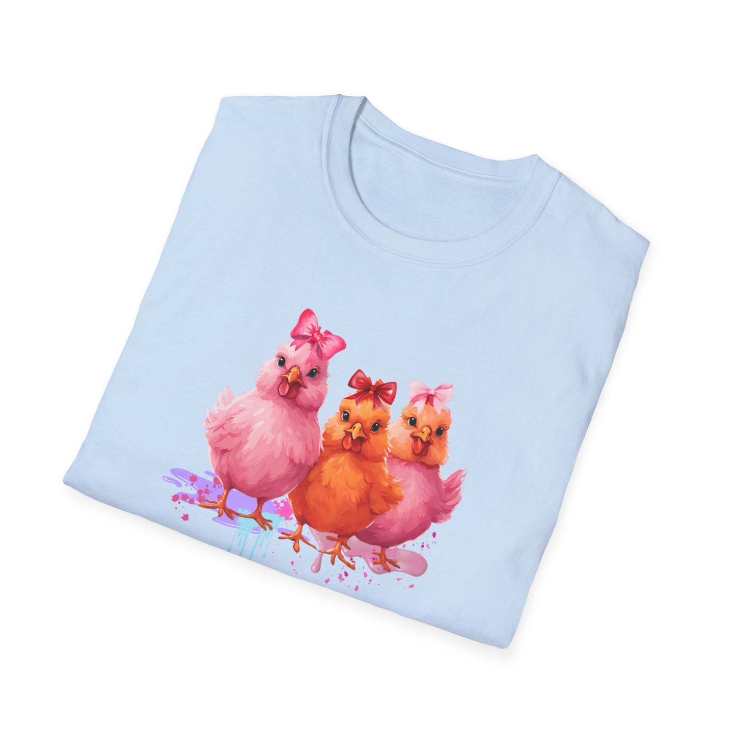 Let's Do this! T-Shirt, Cute & Funny Homestead Chicken Lover Shirt, Coquette Hen Loving Mom Shirt, Cottagecore Farmer Tee, Chicken and Bows