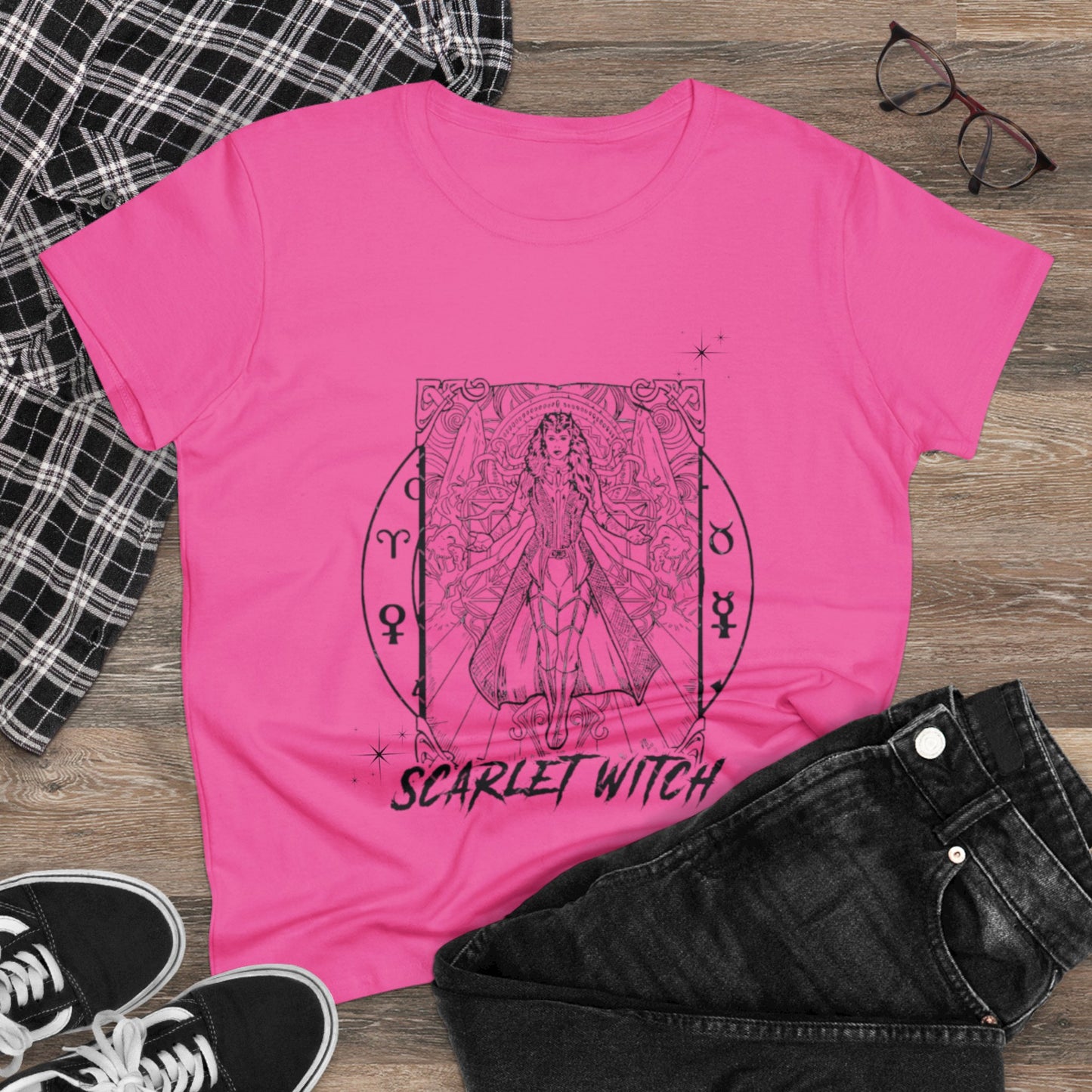 Scarlet Witch Tshirt, Witch Gift - The Witchy Gypsy