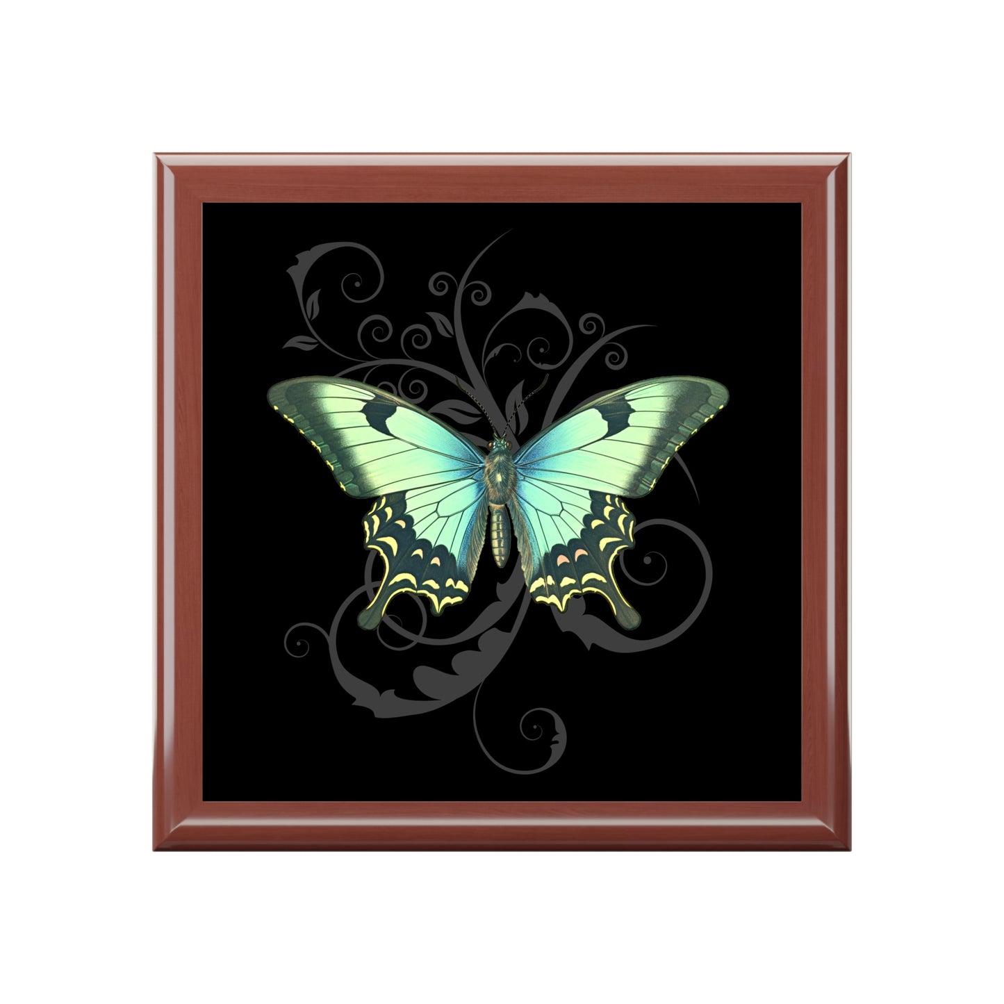 Luna Moth Jewelry Box: Witchcore Keepsake Stash Box