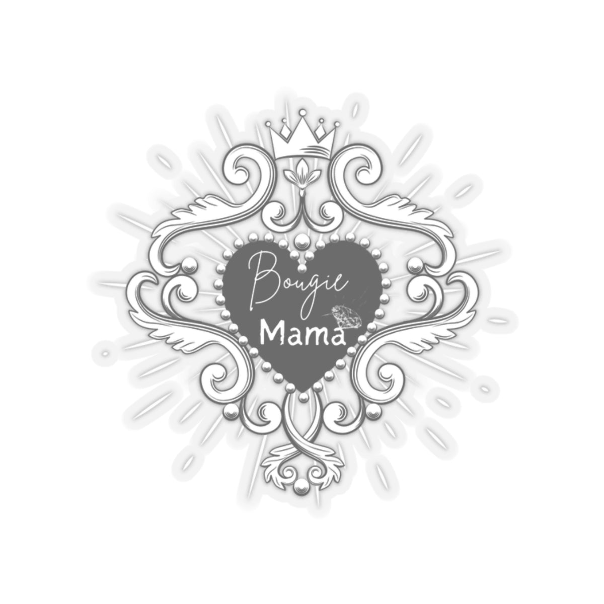 Bougie Mama 2 Kiss-Cut Stickers