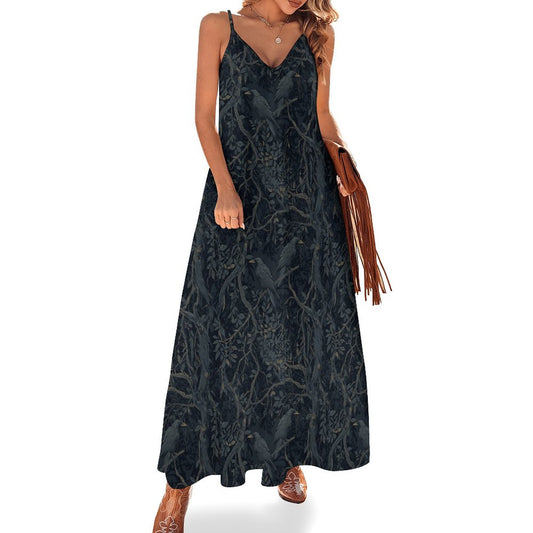 Ankle-length Slip Dress BDQ (All-Over Printing)