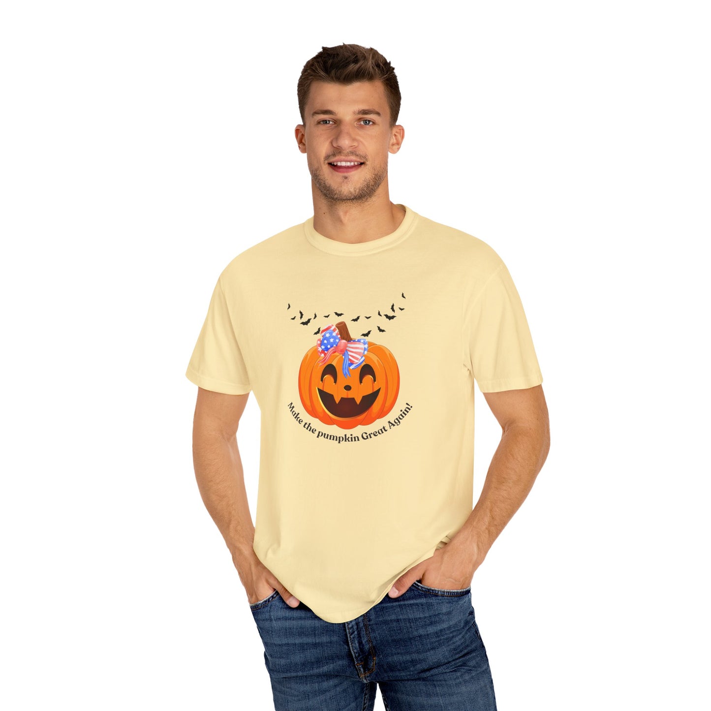 Make the Pumpkin great again! 2 Unisex Garment-Dyed T-shirt