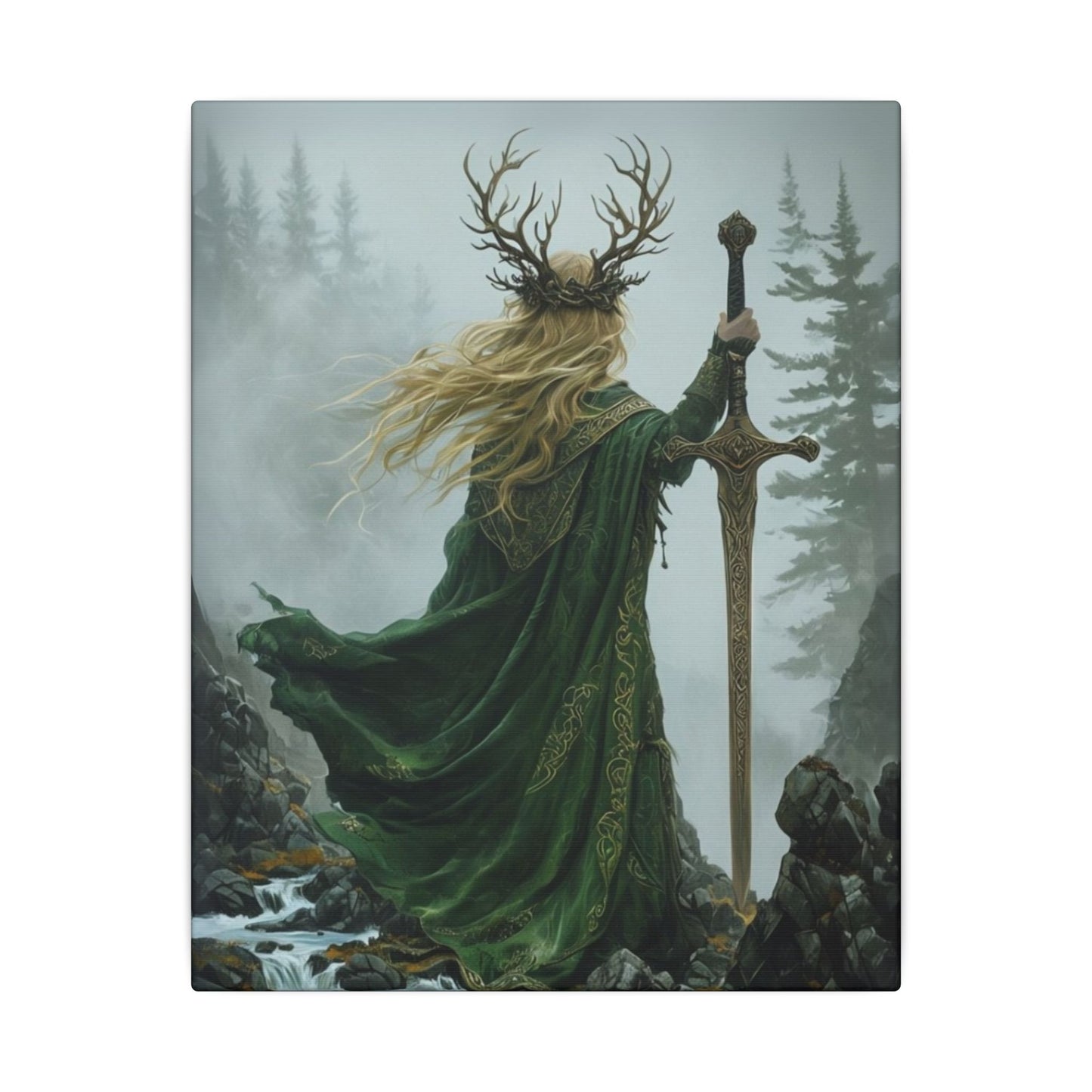 Mystic Woman, Aelin Throne of Glass - Sarah J Maas Inspired Reading Nook Decor