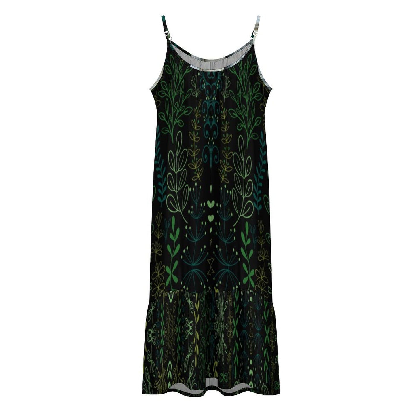 Spaghetti Strap Dress KQ (All-Over Printing)