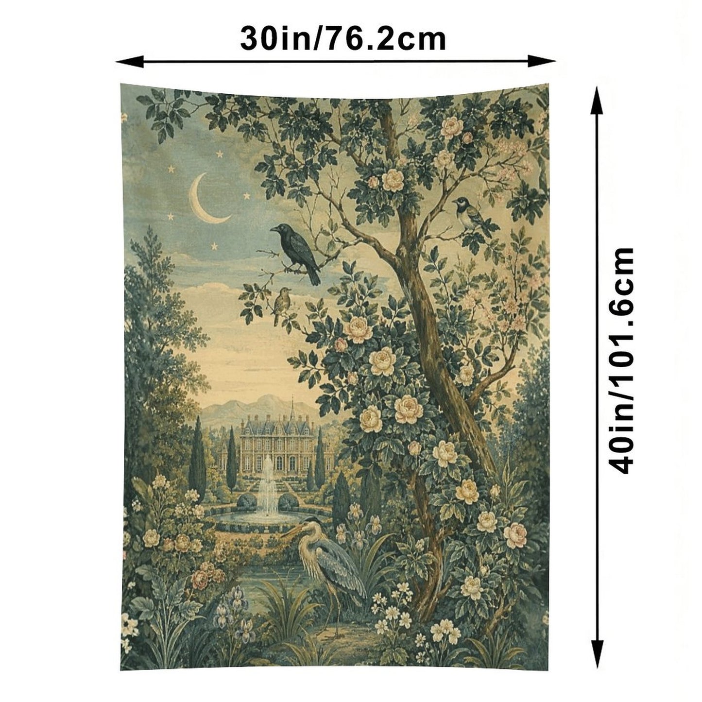 Vertical Decorative Tapestry(One-sided Printing)