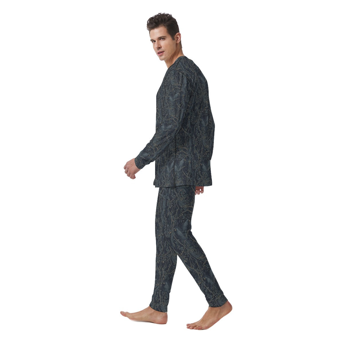 William Morris Inspired Men's Pajamas - Gothic Clothing