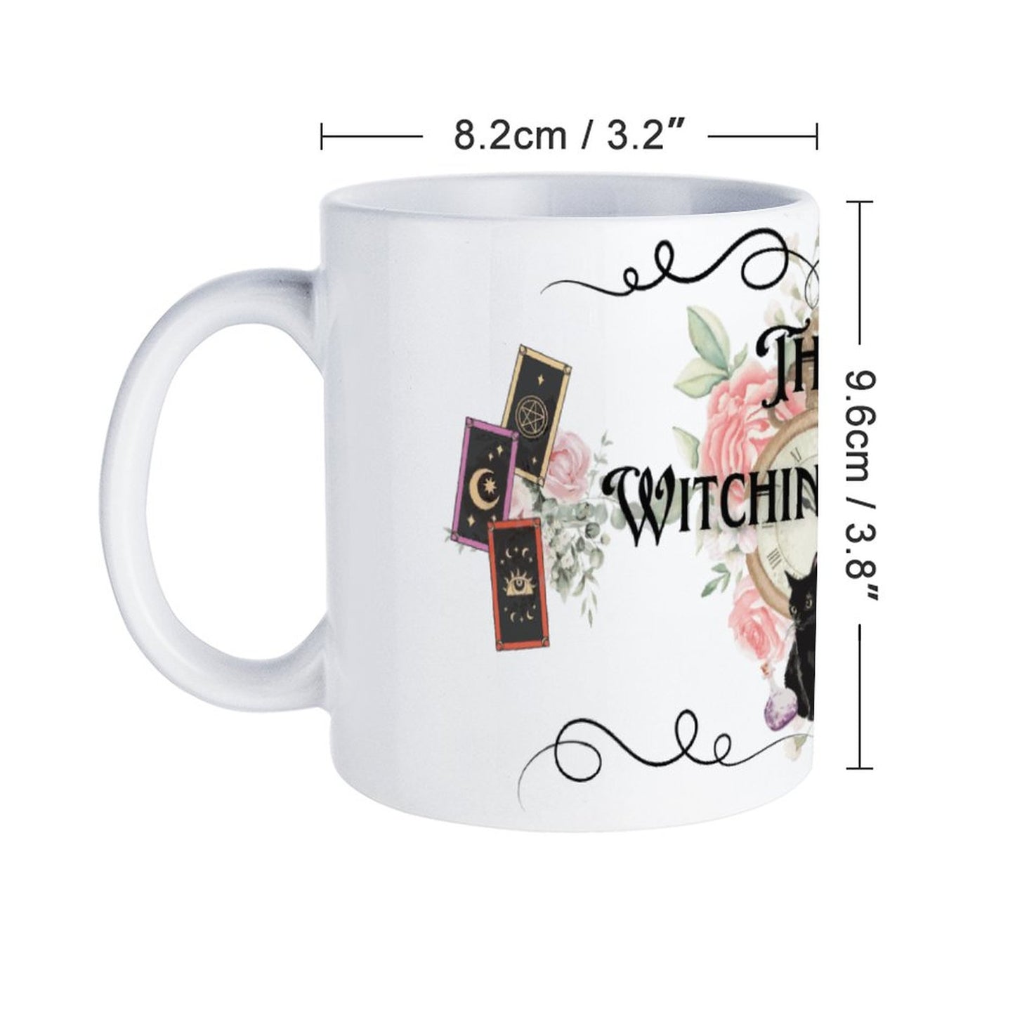 The Witching Hour White Mug (All-Over Printing)