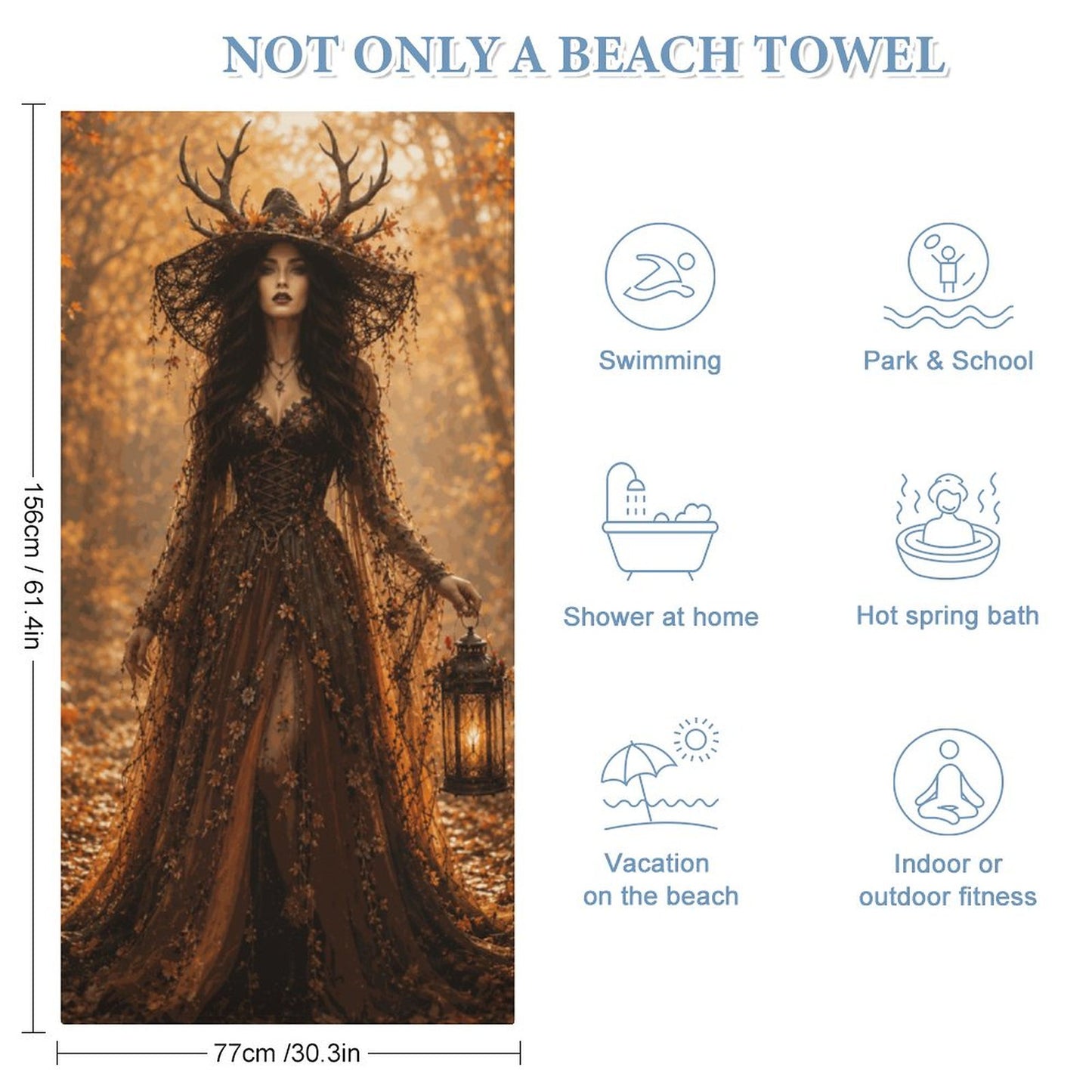 Beach Towel-61.4"x30.3"/156x77cm