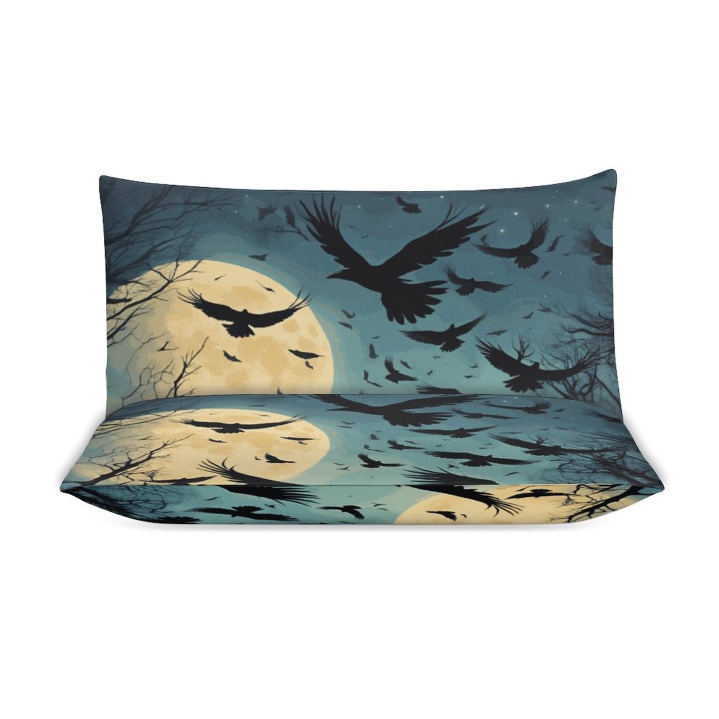 3-Piece Bedding Set-86"×70"/ 218×177cm (Dual-sidede Printing)