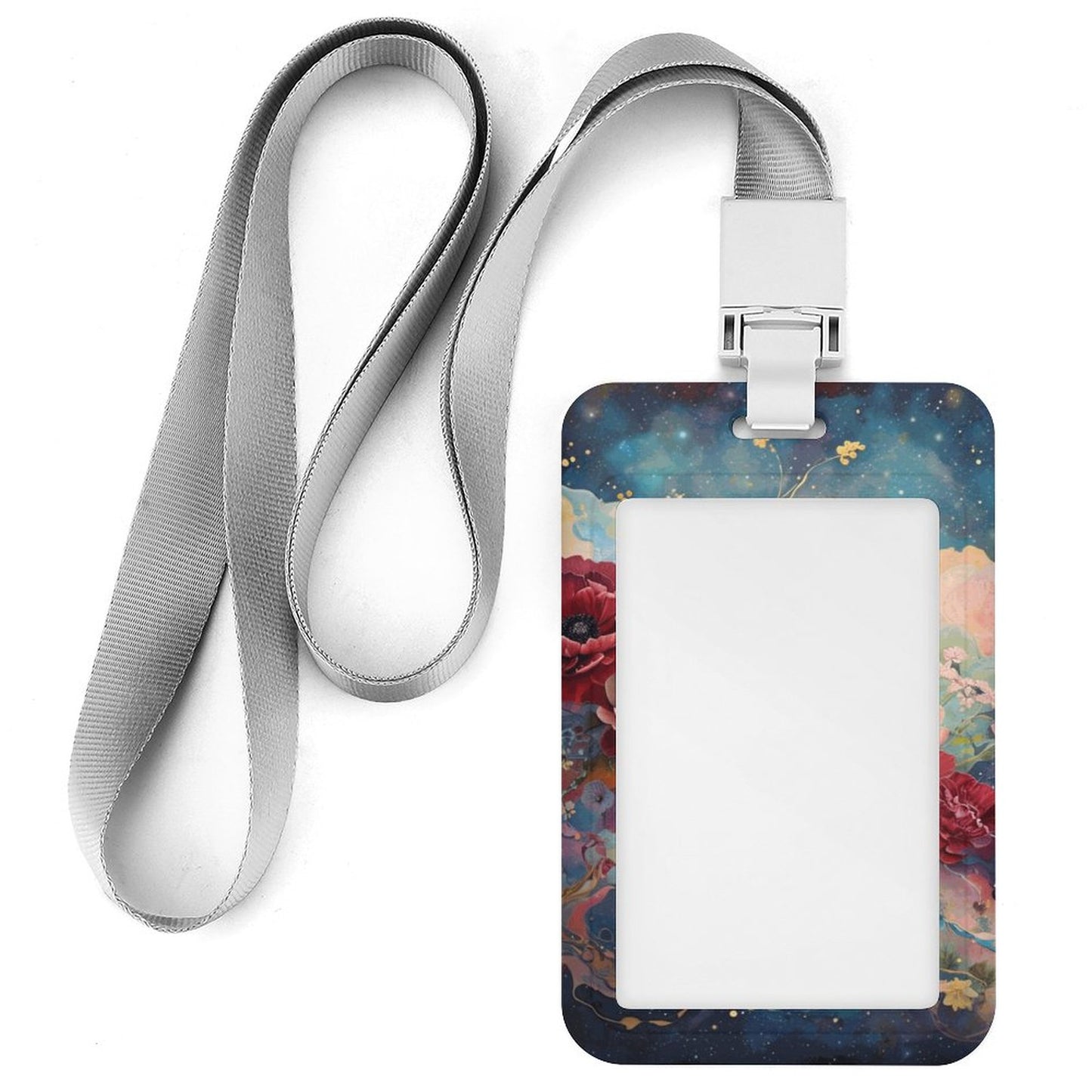 Vertical ID Badge Holder