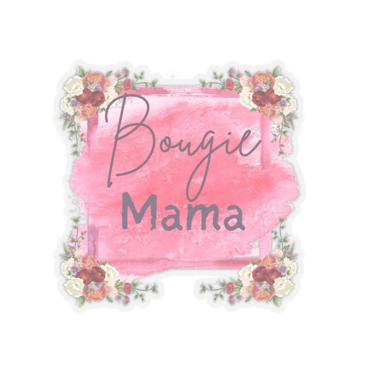 Bougie Mama 3 Kiss-Cut Stickers