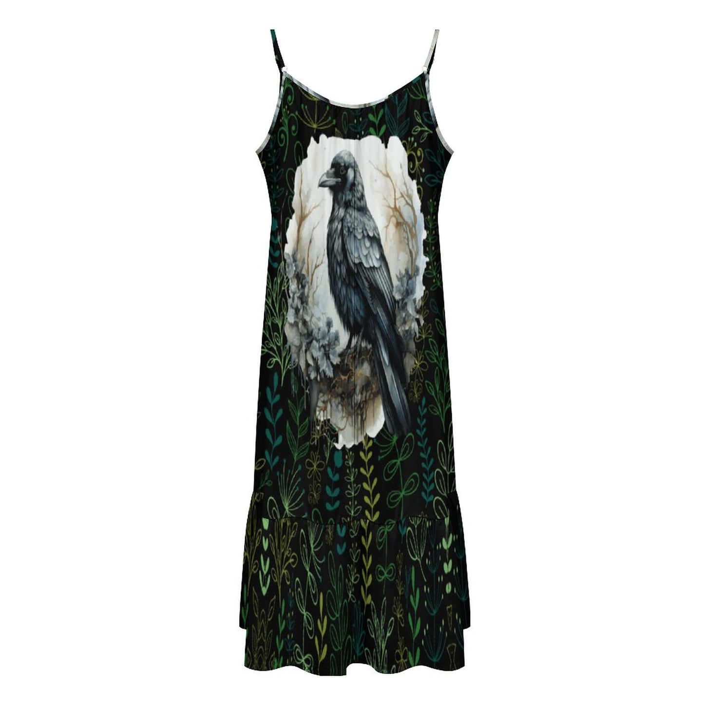 Spaghetti Strap Dress KQ (All-Over Printing)