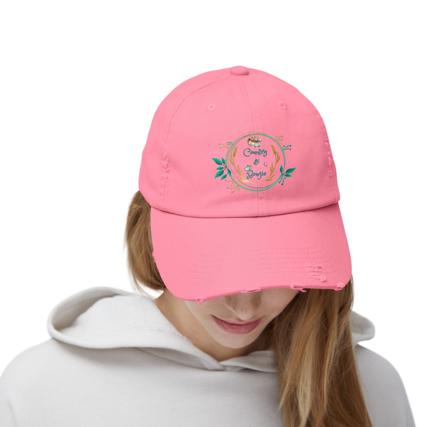 Country & Bougie Sorority Hat, Baseball Bougie, Casual Gym Women Cap - The Witchy Gypsy