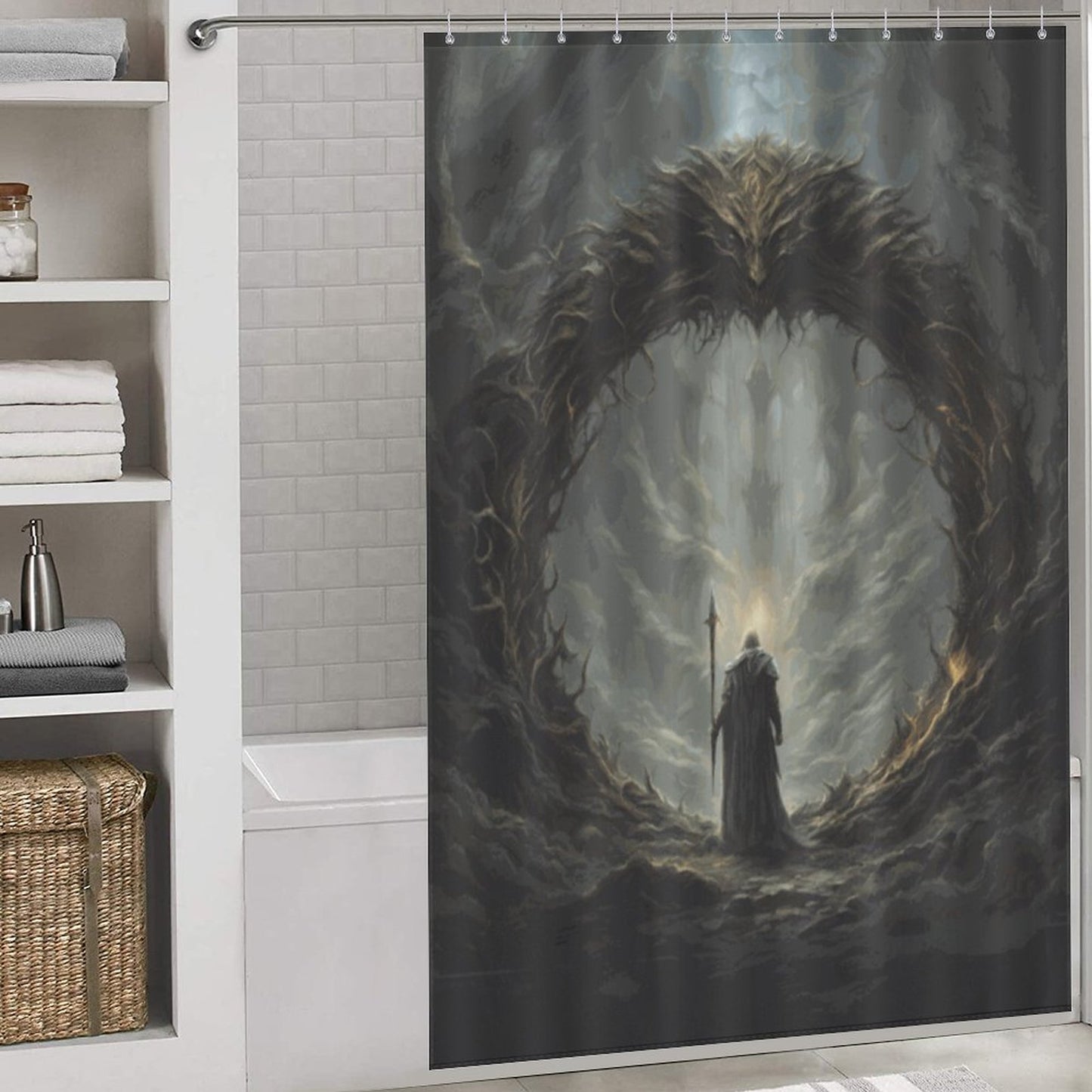 Age of Sigmor Shower Curtain-66x72Inch (168x183cm)