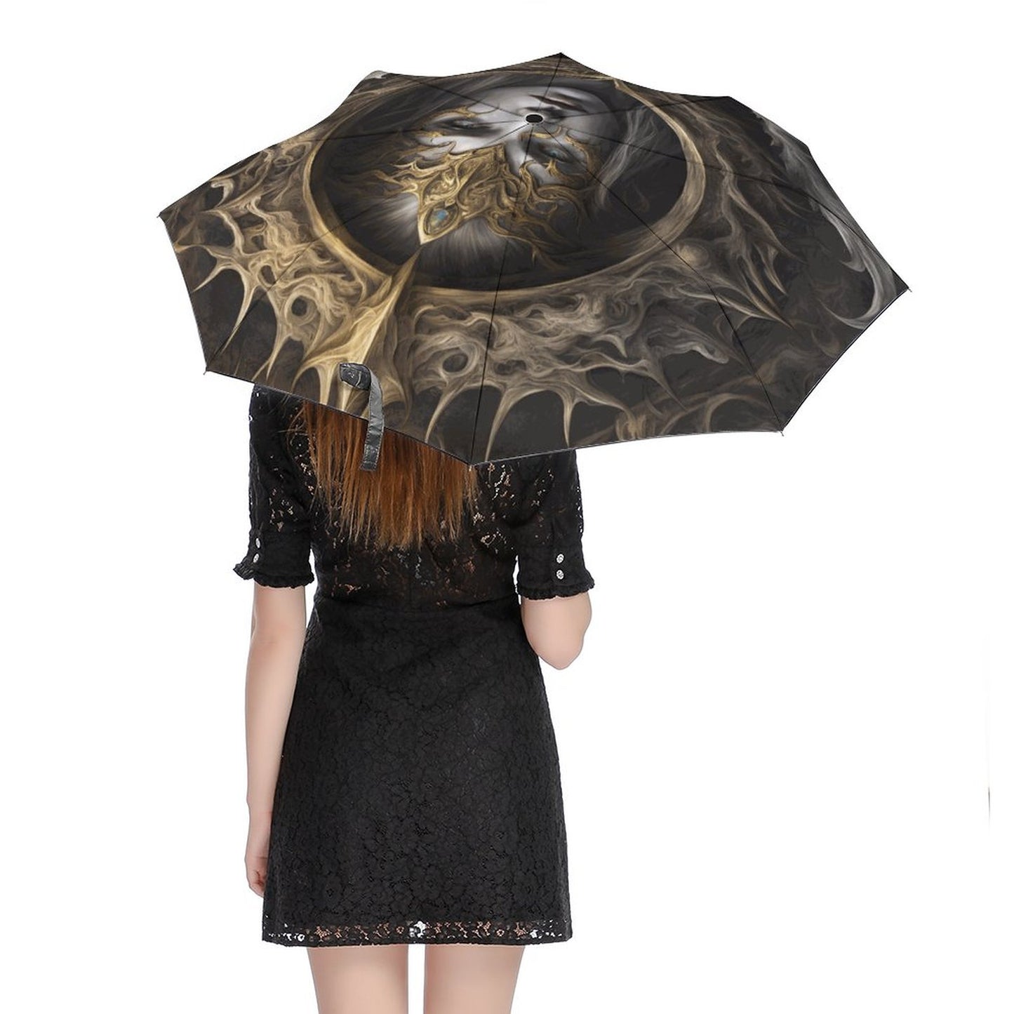 Fantasy Elder Ring Queen Umbrella with Printed Pattern Outside ZYS03-8K