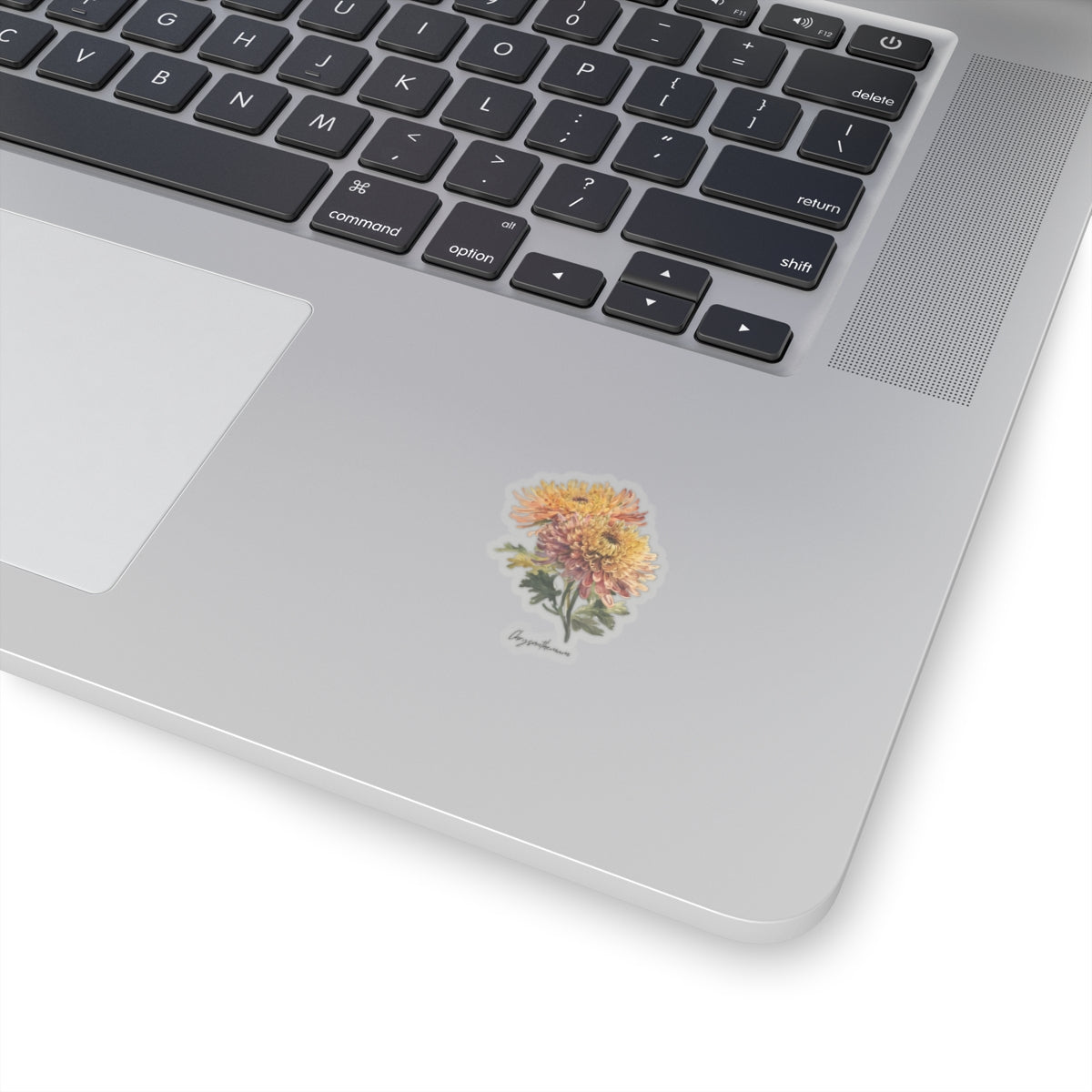 November Chrysanthemum Birth flower Flower Kiss-Cut Stickers