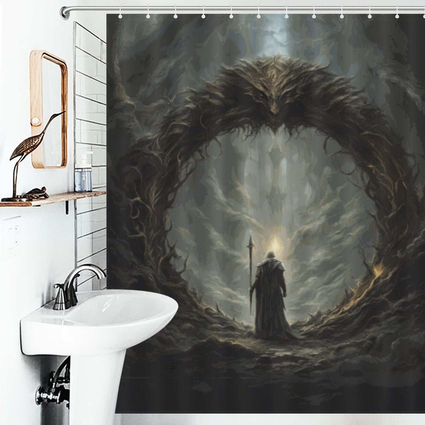 Age of Sigmor Shower Curtain-66x72Inch (168x183cm)