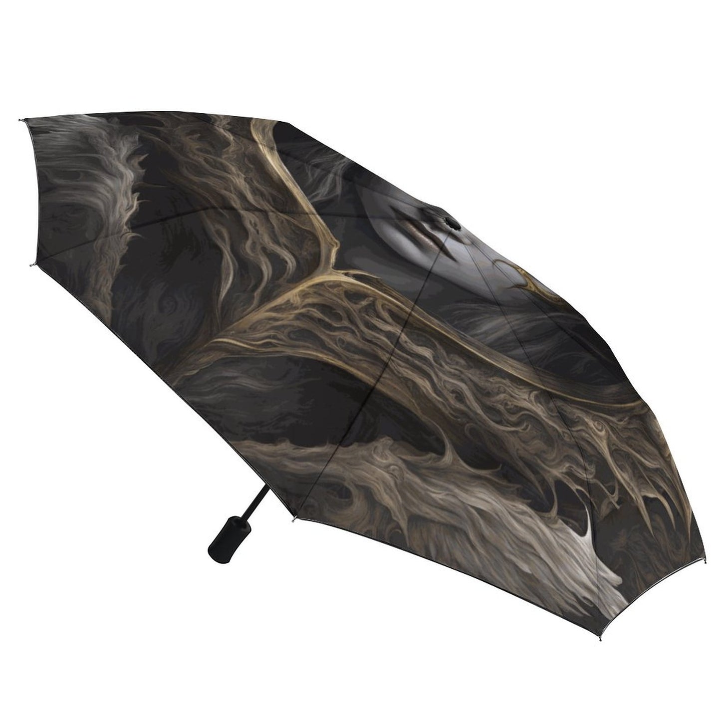 Fantasy Elder Ring Queen Umbrella with Printed Pattern Outside ZYS03-8K