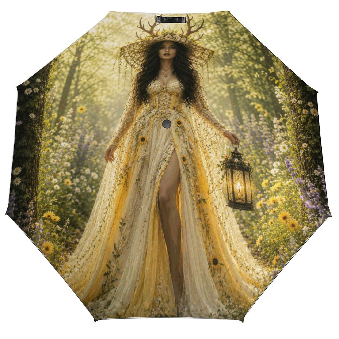 Tri-fold Automatic Umbrella