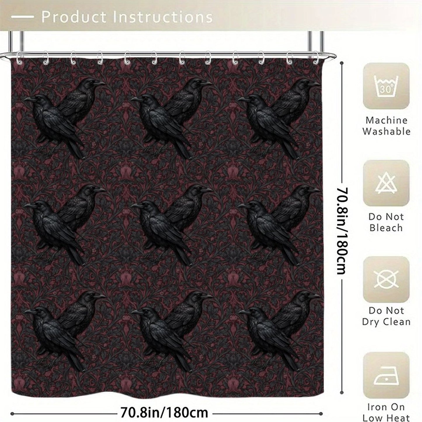 Waterproof Shower Curtain