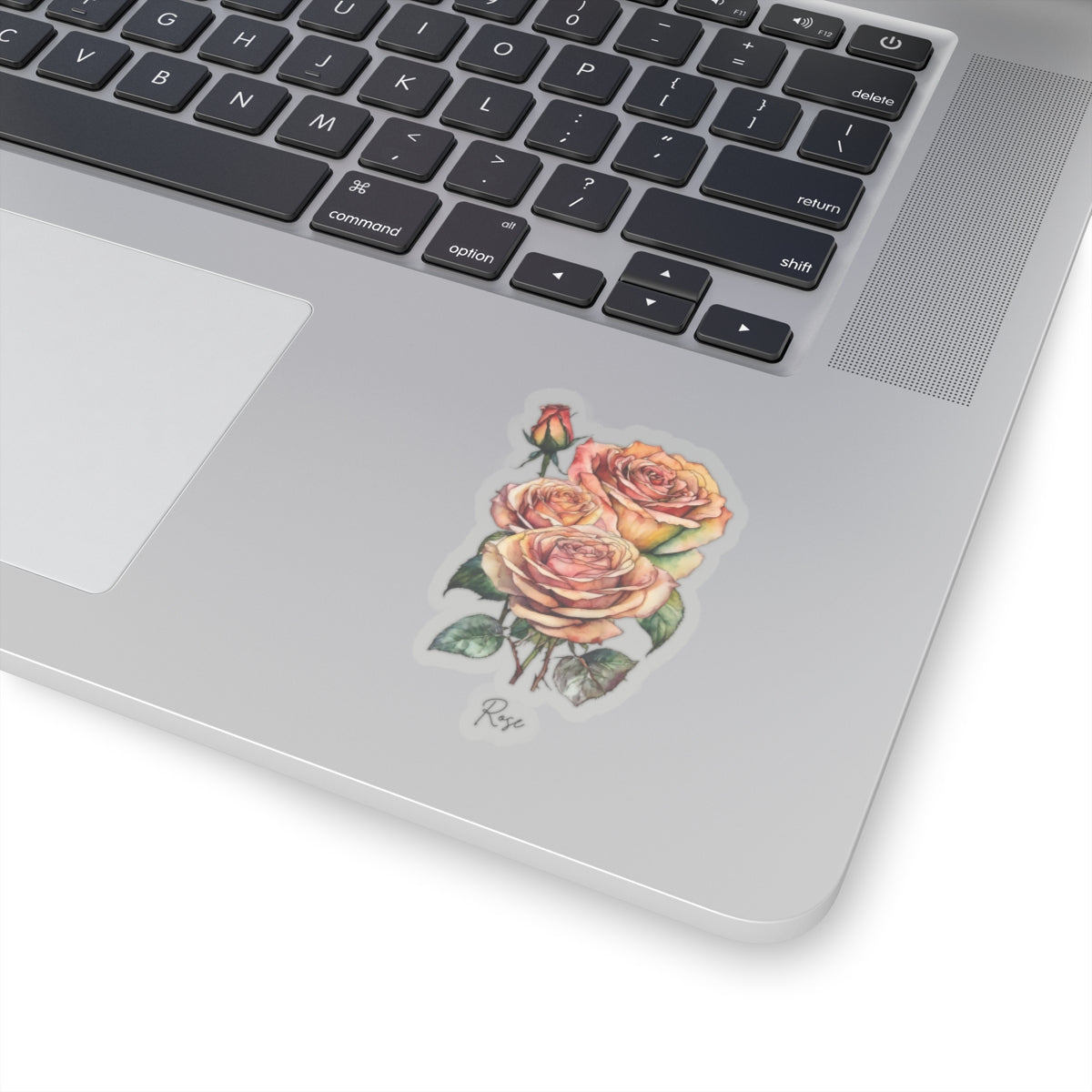 June Rose Birth flower Kiss-Cut Stickers