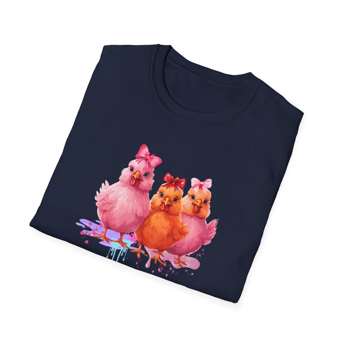 Let's Do this! T-Shirt, Cute & Funny Homestead Chicken Lover Shirt, Coquette Hen Loving Mom Shirt, Cottagecore Farmer Tee, Chicken and Bows