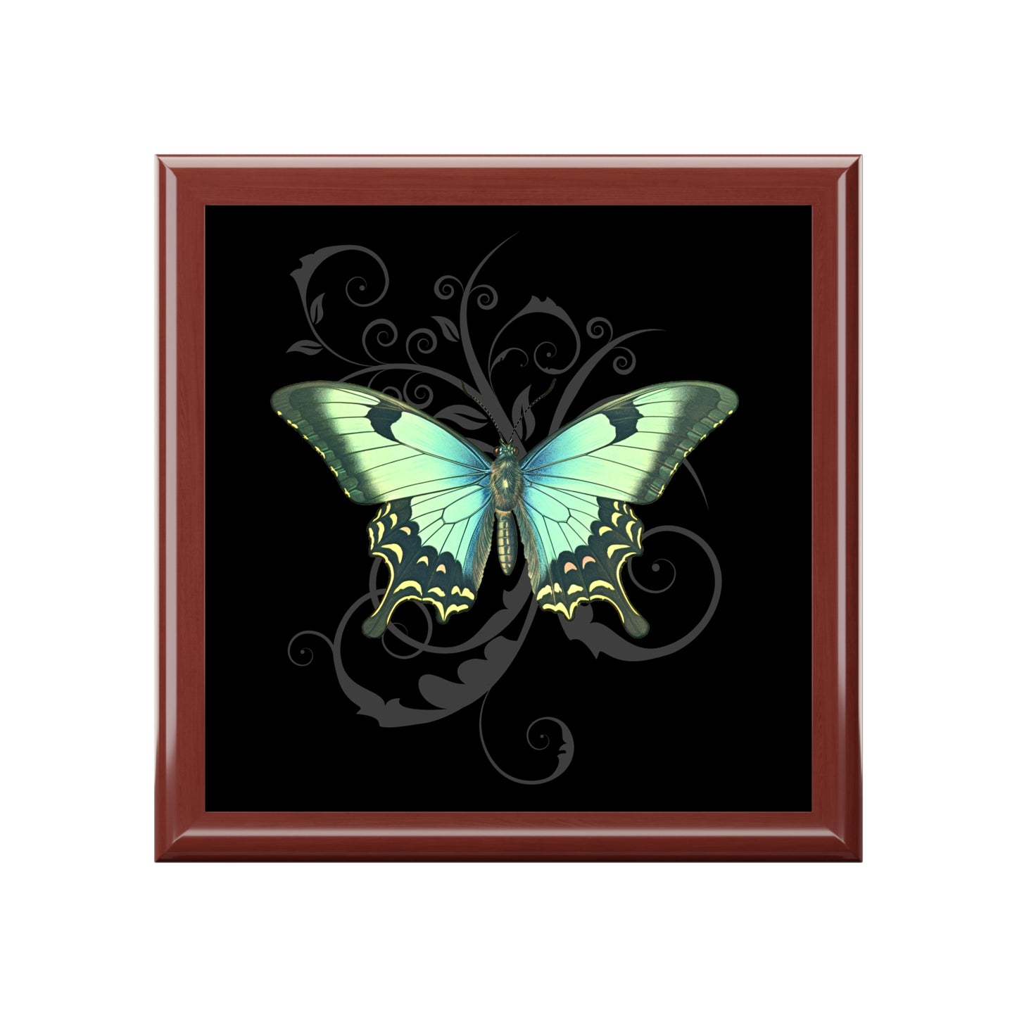 Luna Moth Jewelry Box: Witchcore Keepsake Stash Box