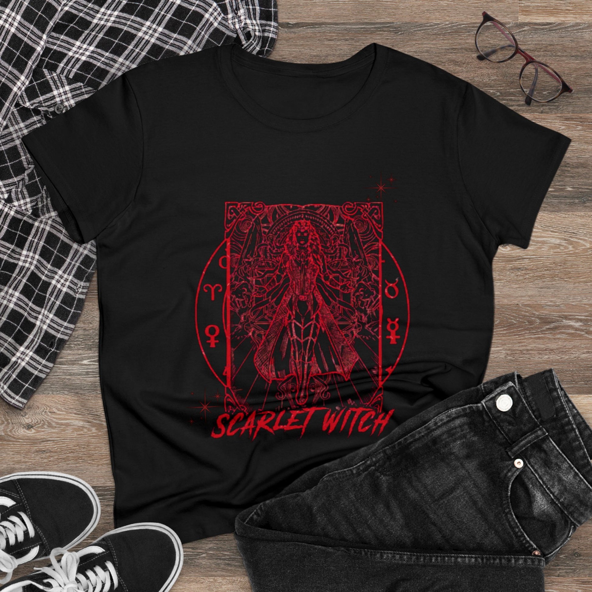 Scarlet Witch Tshirt, Witch Gift - The Witchy Gypsy