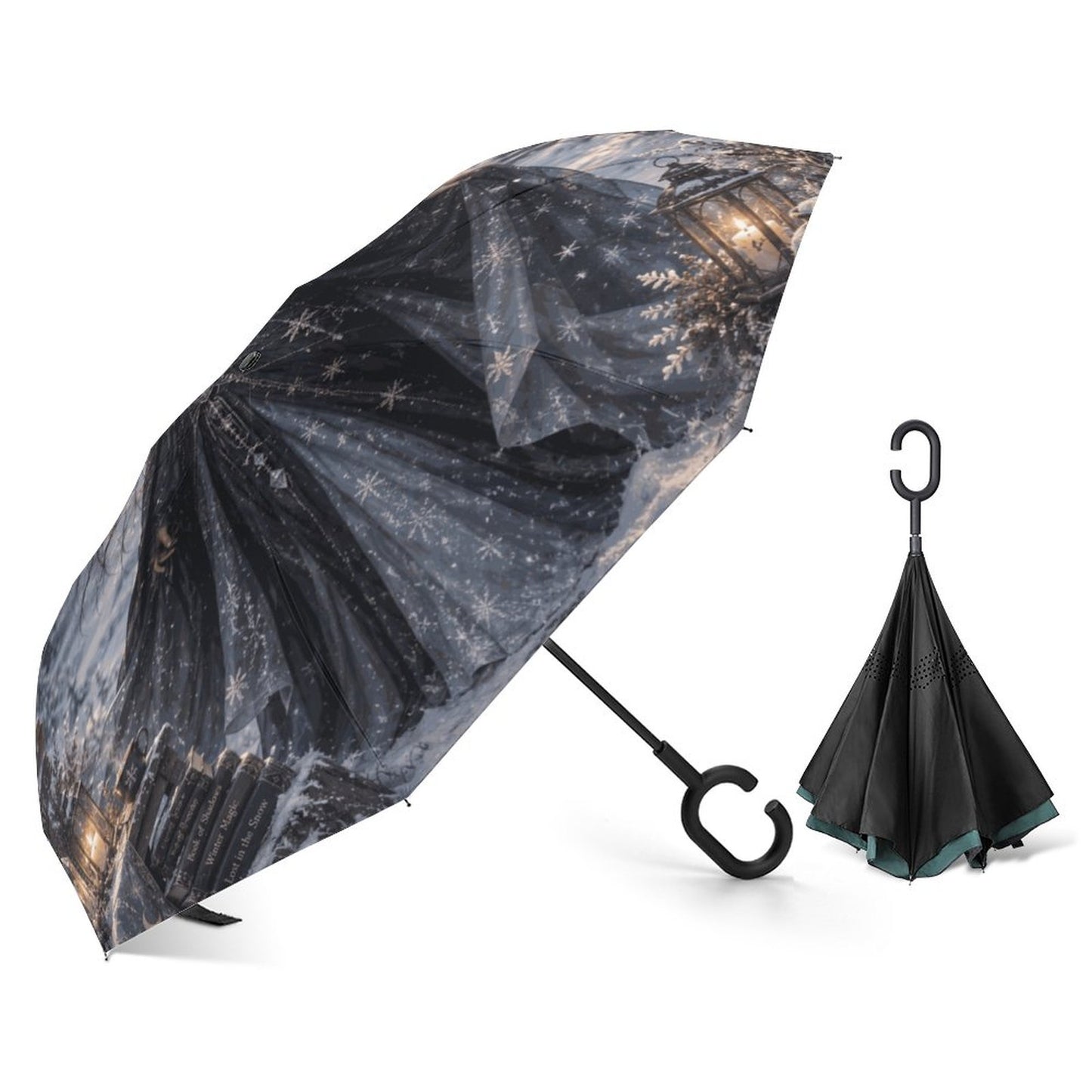 the Witch Winter Car Reverse Umbrella