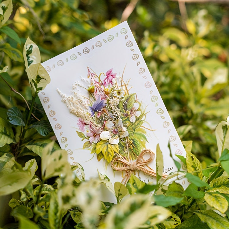 The Witchy Gypsy Dry Flower Greeting Cards