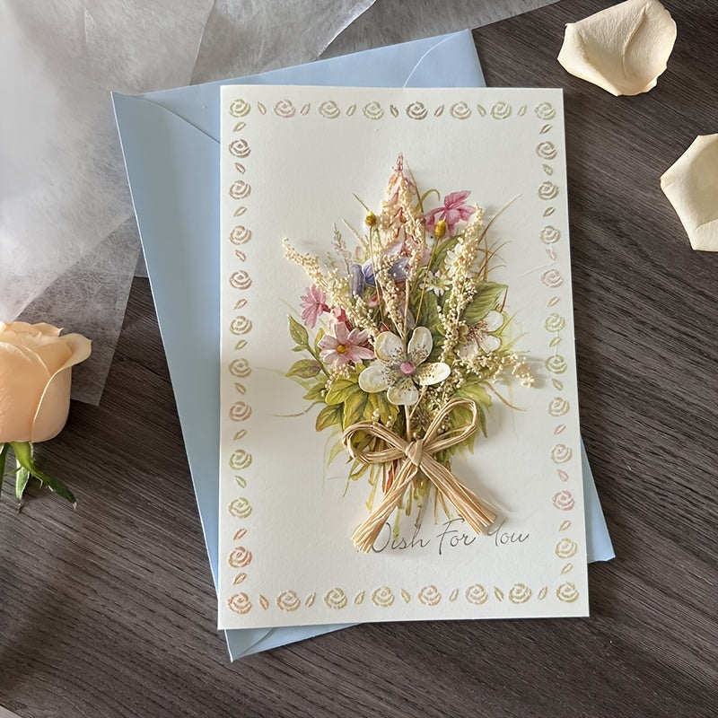 The Witchy Gypsy Dry Flower Greeting Cards