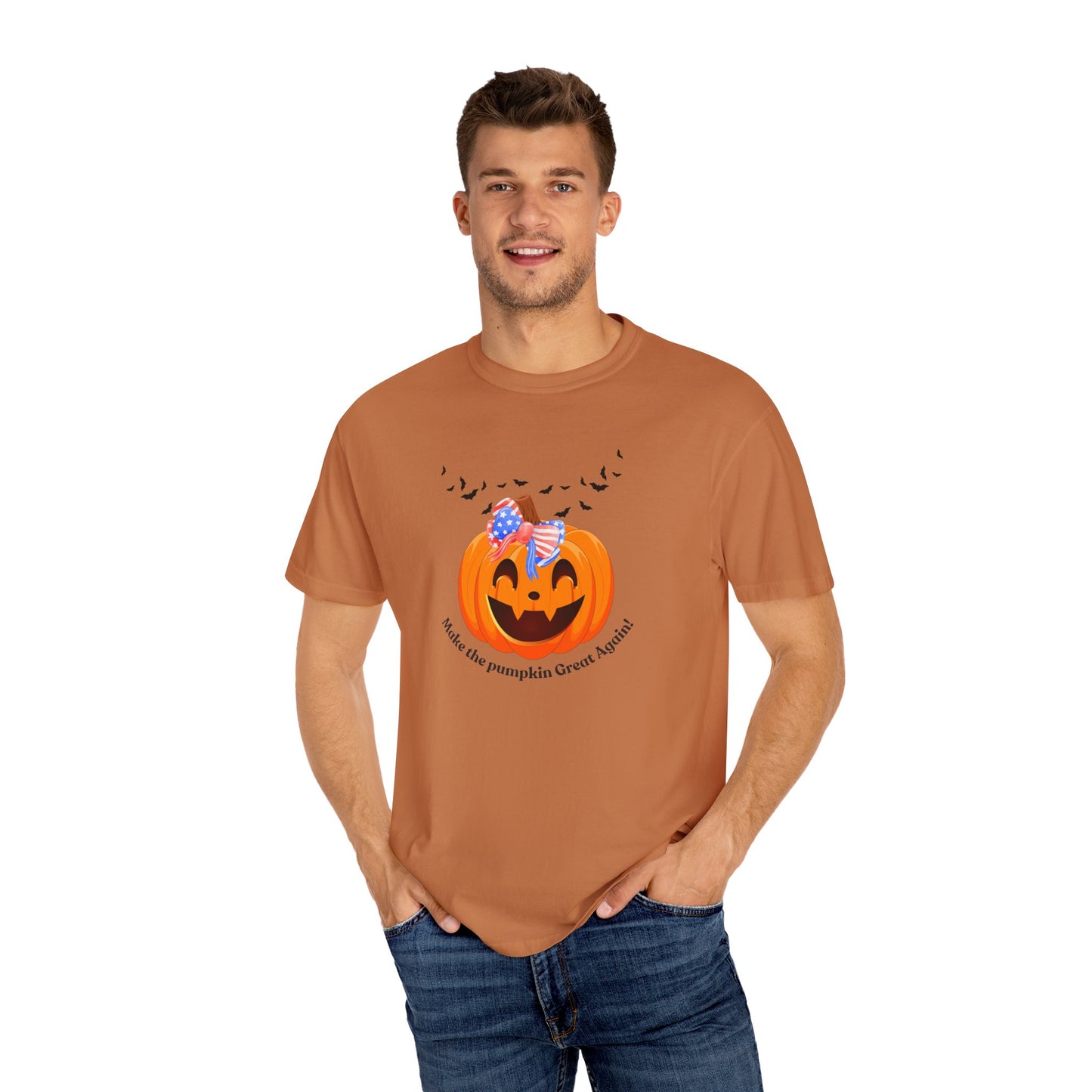 Make the Pumpkin great again! 2 Unisex Garment-Dyed T-shirt