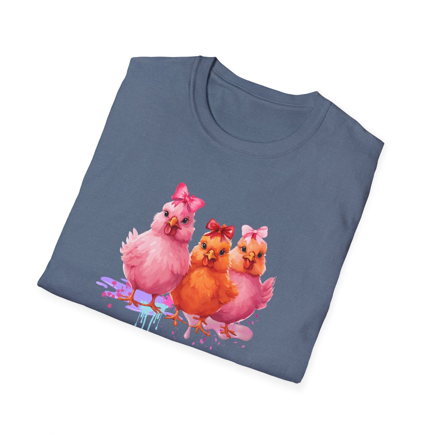 Let's Do this! T-Shirt, Cute & Funny Homestead Chicken Lover Shirt, Coquette Hen Loving Mom Shirt, Cottagecore Farmer Tee, Chicken and Bows