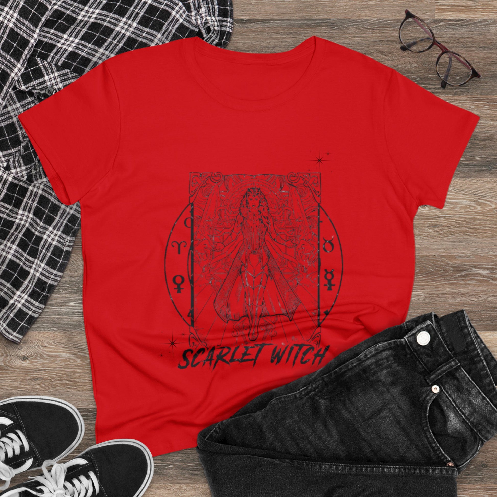 Scarlet Witch Tshirt, Witch Gift - The Witchy Gypsy